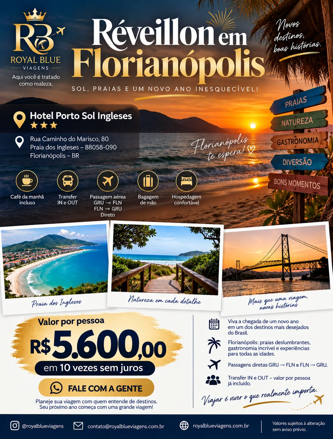 Réveillon em Florianópolis