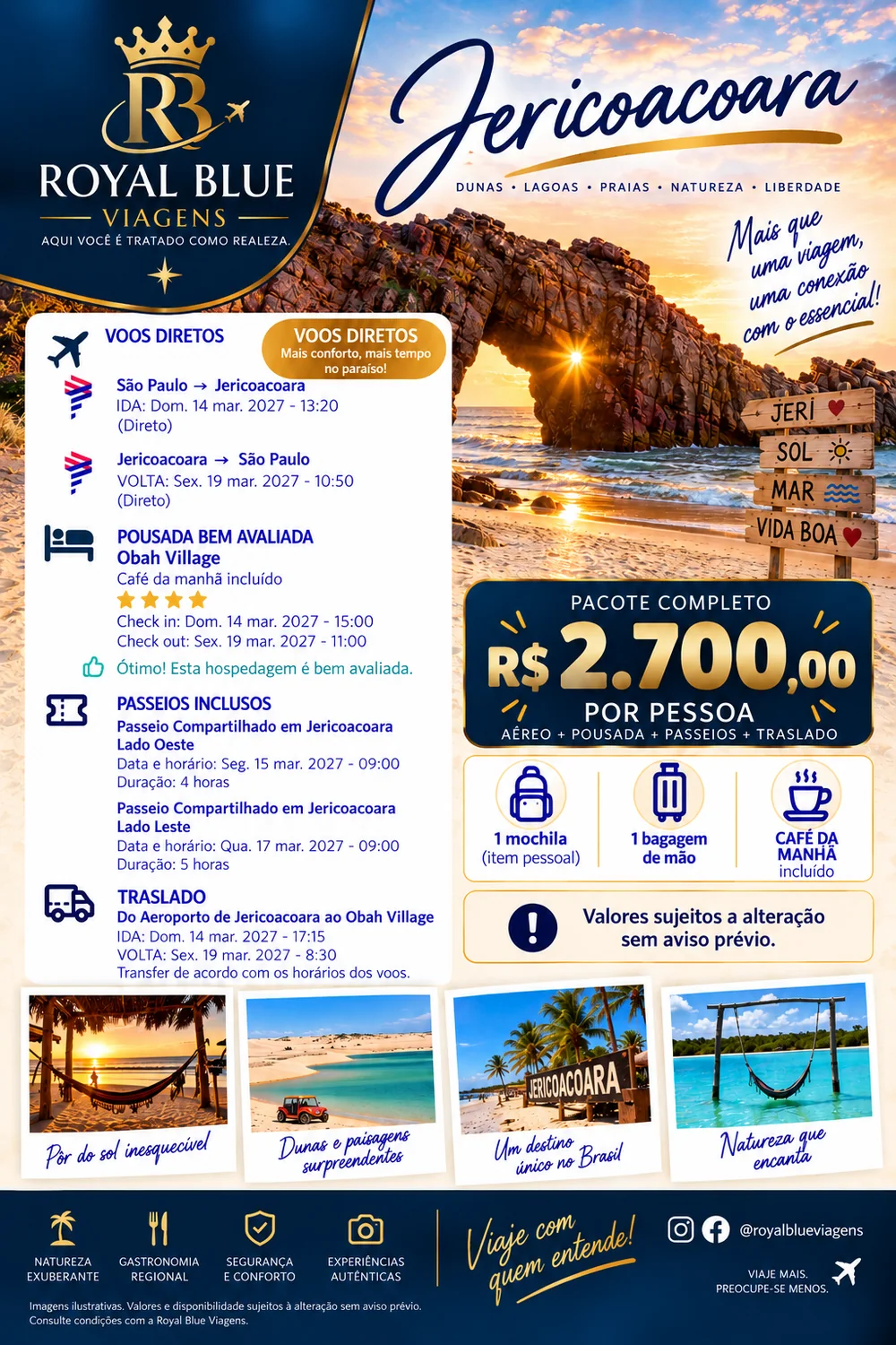 Jericoacoara - R$ 2.700